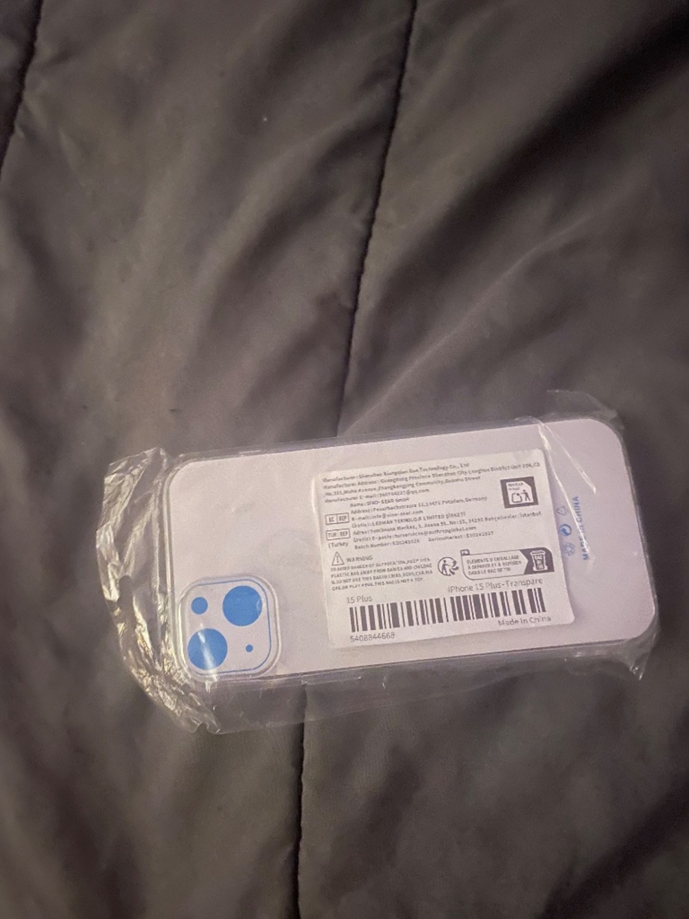 iPhone 15 Plus Clear Case New Sealed Transparent Protective Cover - Picture 2 of 5